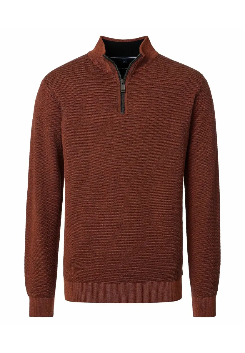 TROYER - Strickpullover - orange