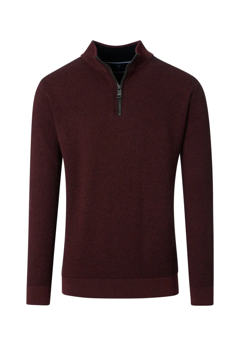 TROYER - Strickpullover - rot