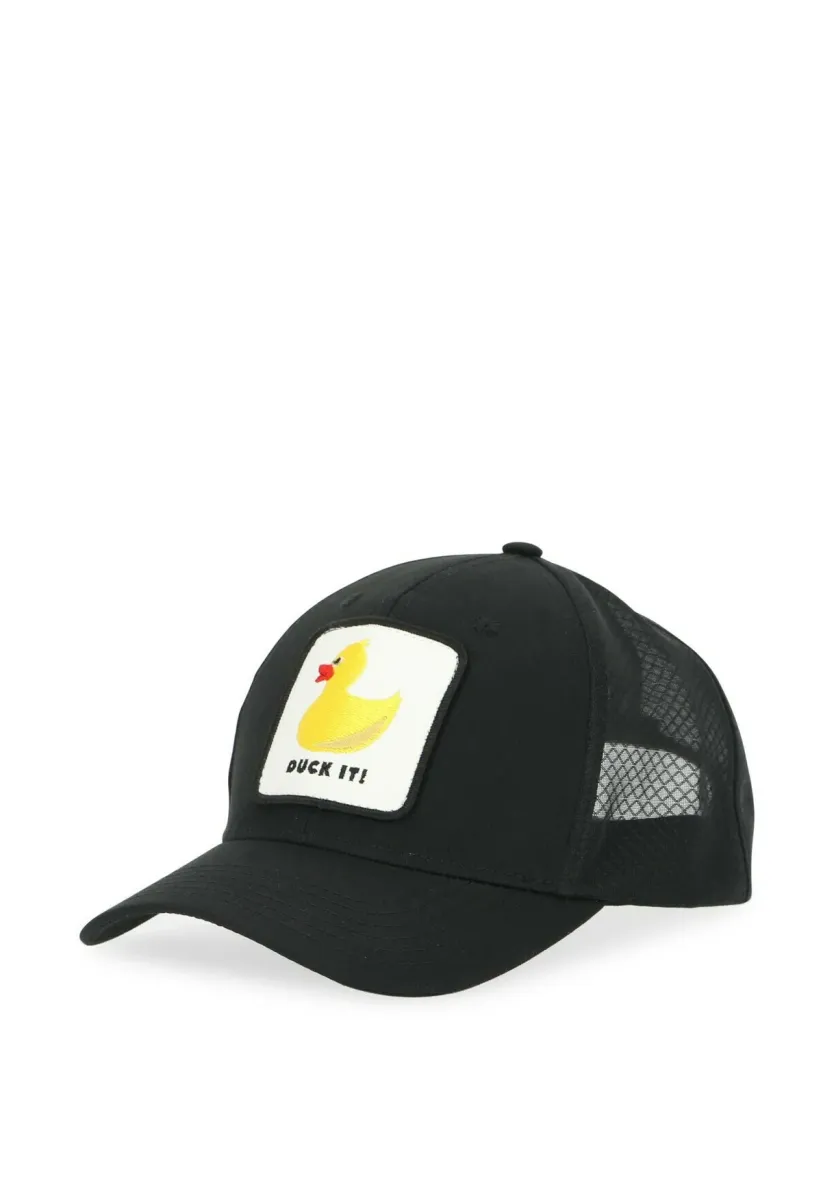 TRUCKER - Cap - black yellow duck