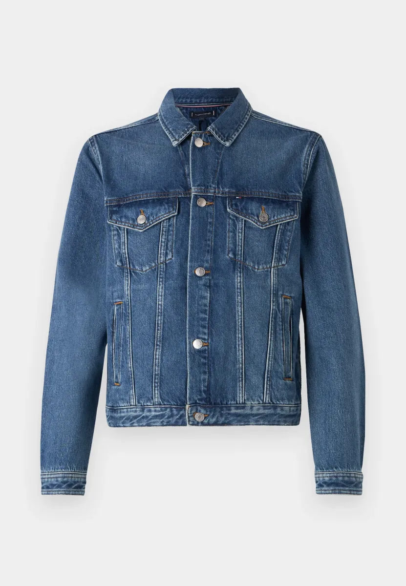 TRUCKER UNISEX - Jeansjacke - sep indigo