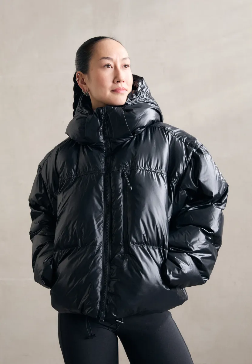 TRUENATURE SHORT PADDED WINTER - Winterjacke - black
