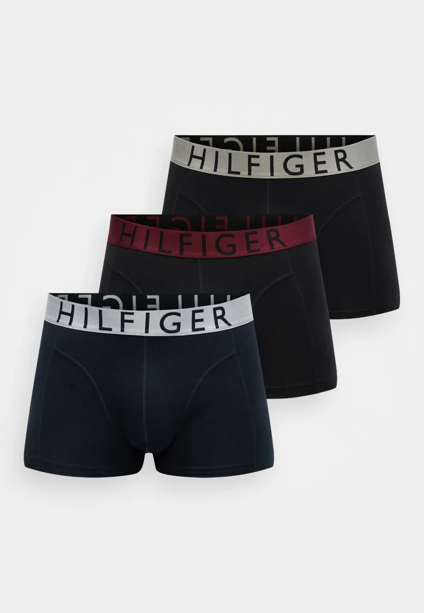 TRUNK 3 PACK  - Boxer Briefs - black/silver-coloured