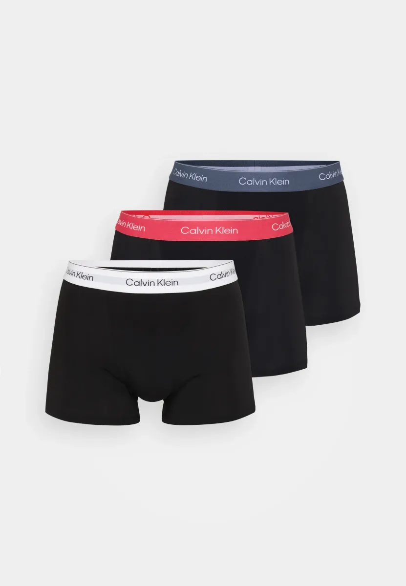 TRUNK 3 PACK - Boxer Briefs - black/turbulence/white