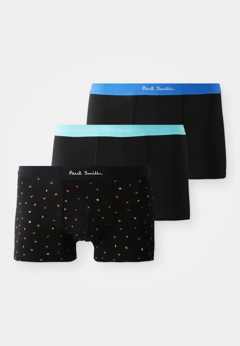 TRUNK 3 PACK - Panties - black