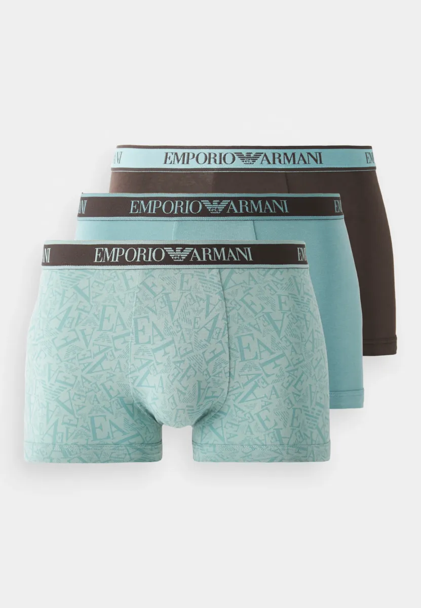 TRUNK 3 PACK  - Panties - choco/surf-mine/mine