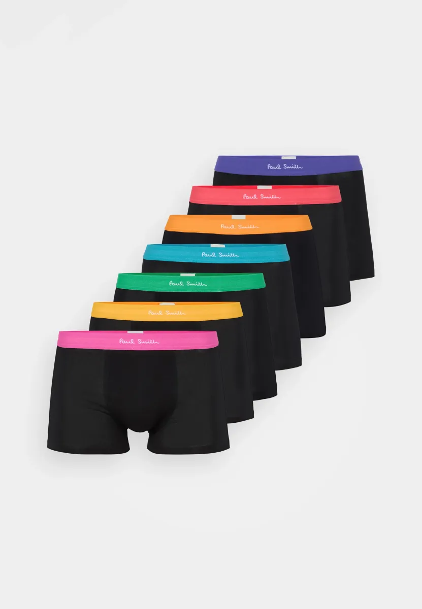 TRUNK MIX 7 PACK - Boxer Briefs - black