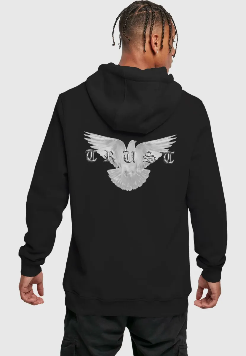 TRUST DOVE - Kapuzenpullover - black