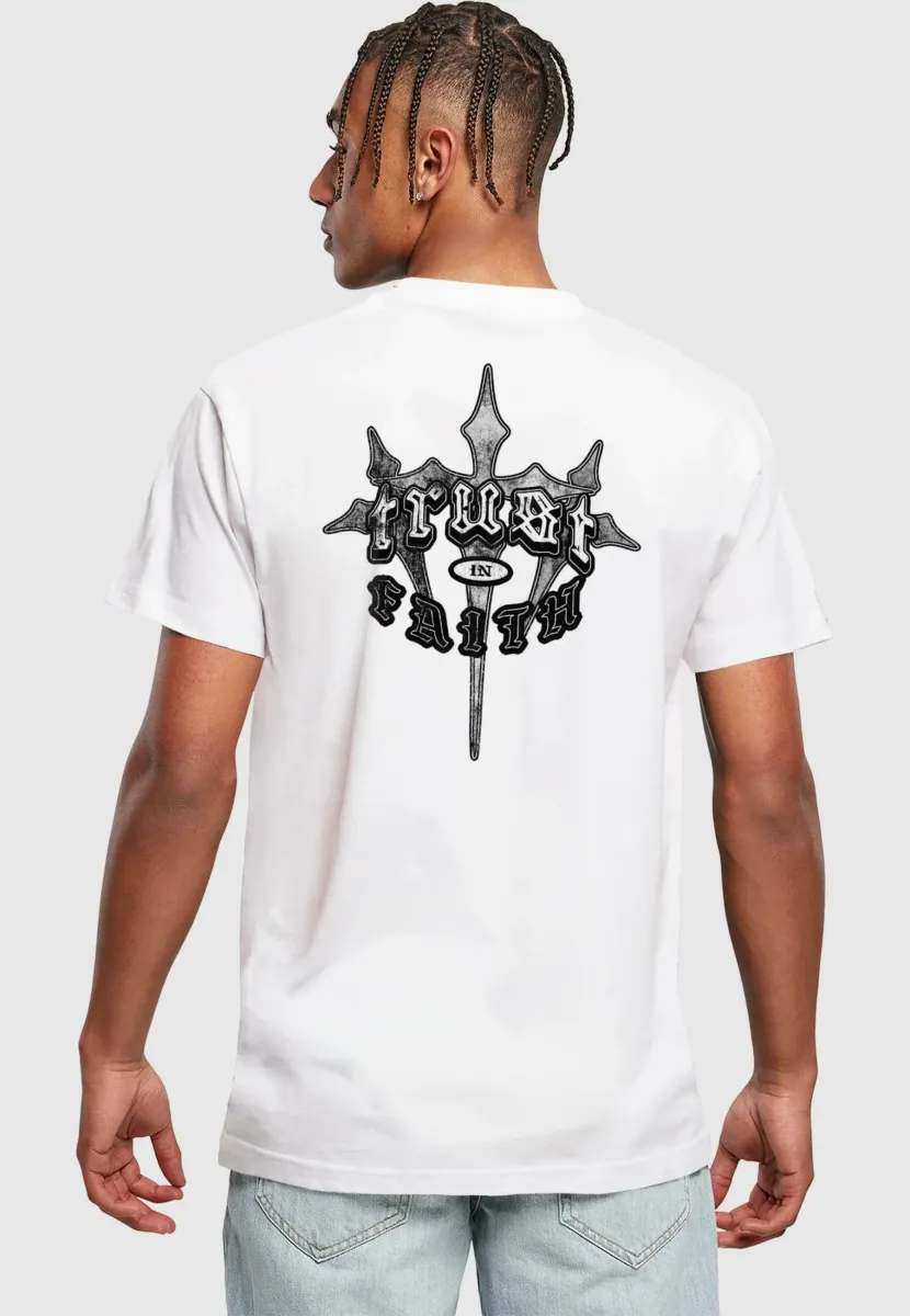TRUST IN FAITH - T-Shirt print - white