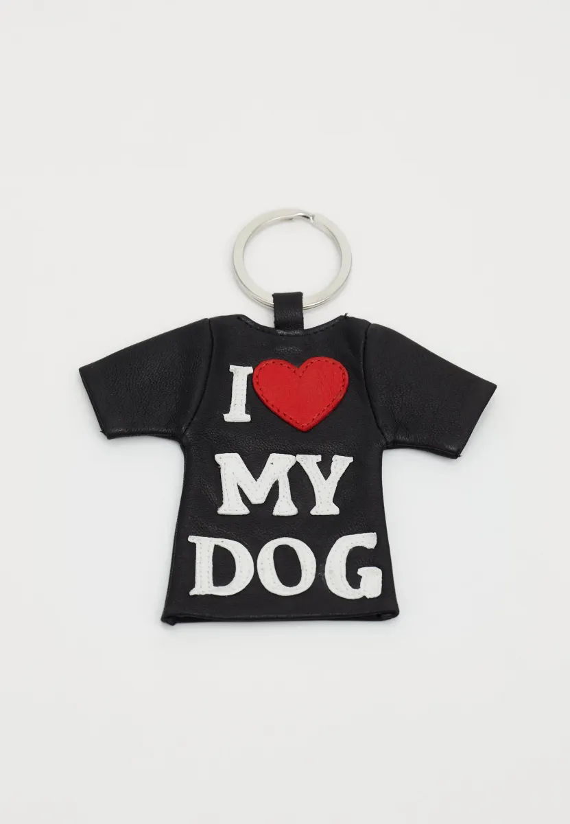 TSHIRT POP - Schlüsselanhänger - black