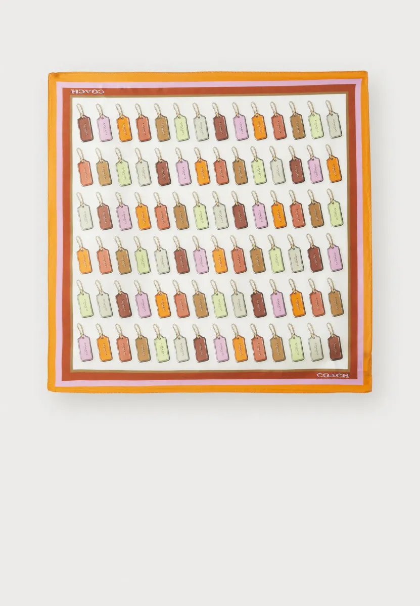 Tuch - honey brown/multi