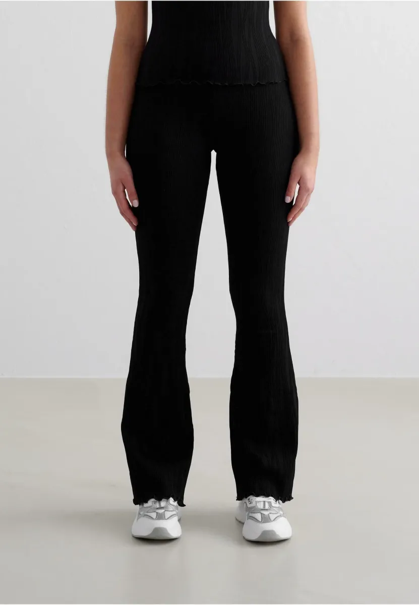 TULIP FLARE - Jogginghose - black