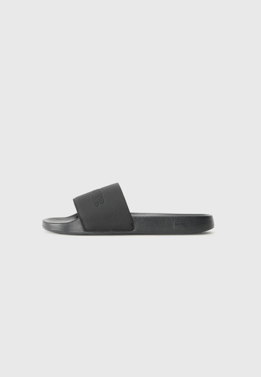 TUMBLE - Badesandale - black
