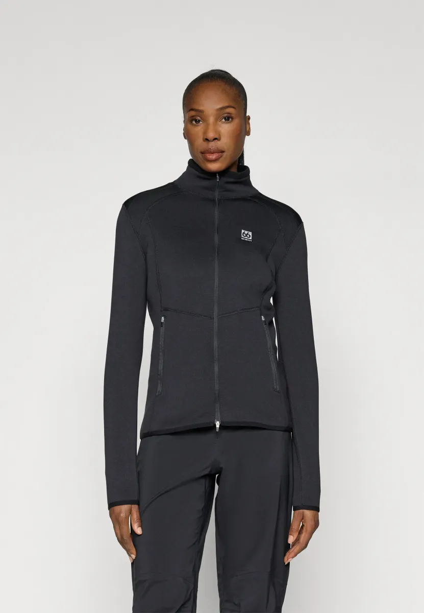 TUNGUDALUR JACKET - Fleecejacke - black
