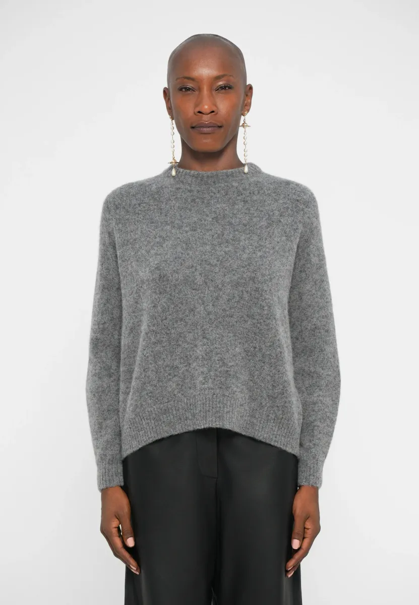 TUONO - Strickpullover - grigio medio