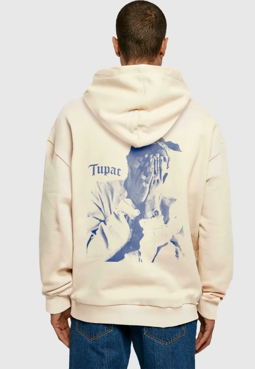 TUPAC ME AGAINST THE WORLD - Kapuzenpullover - sand