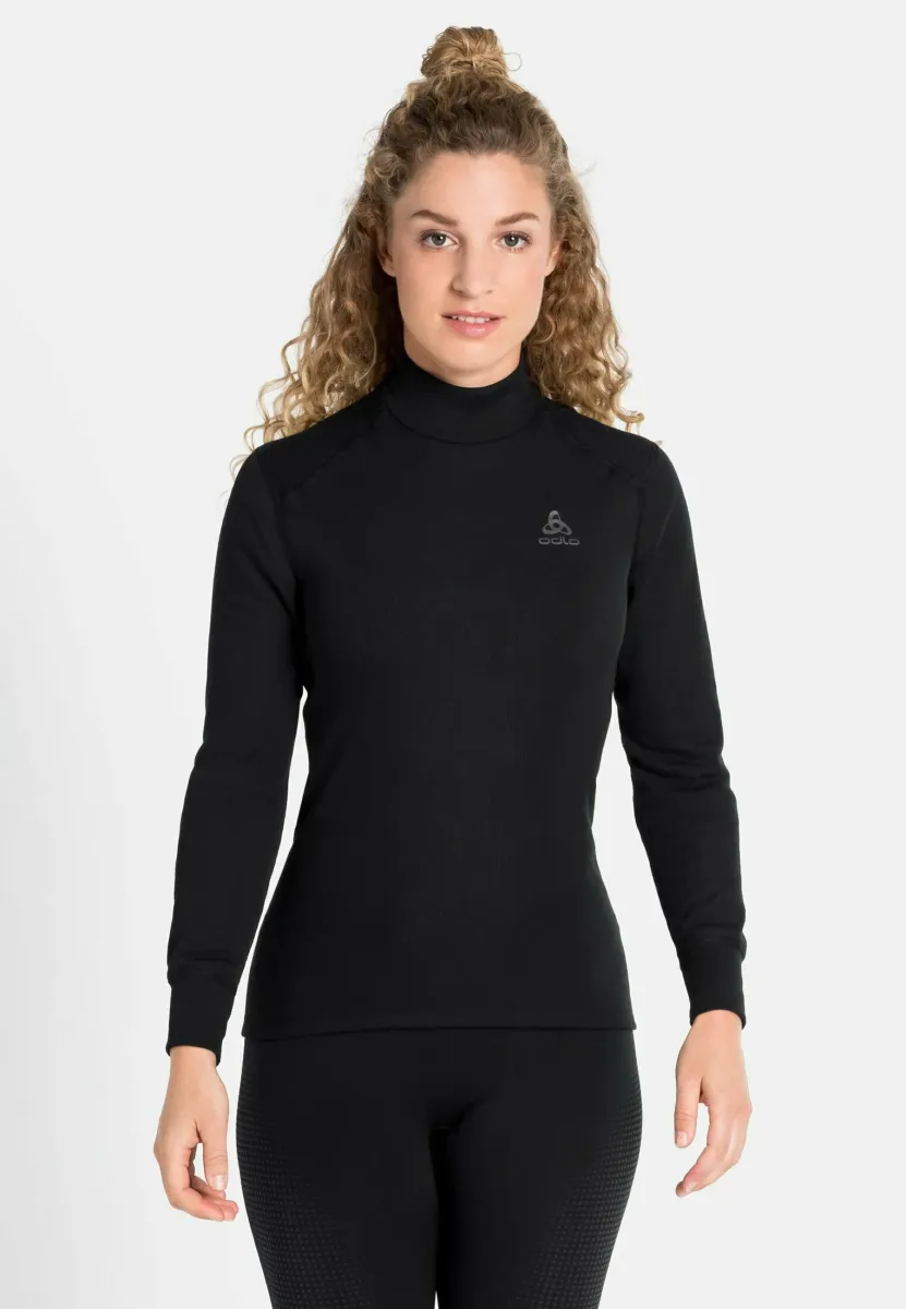 TURTLE NECK ACTIVE WARM - Unterhemd/-shirt - black