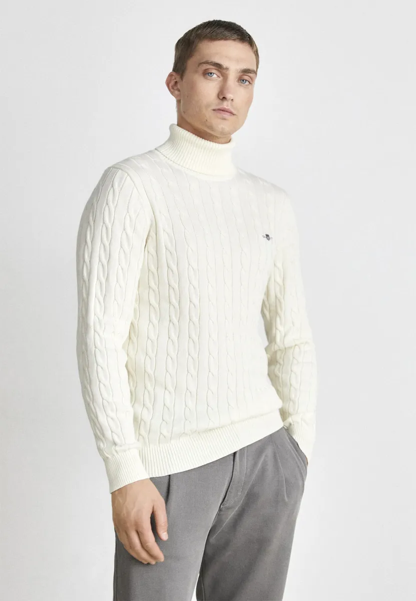 TURTLE NECK - Strickpullover - cream