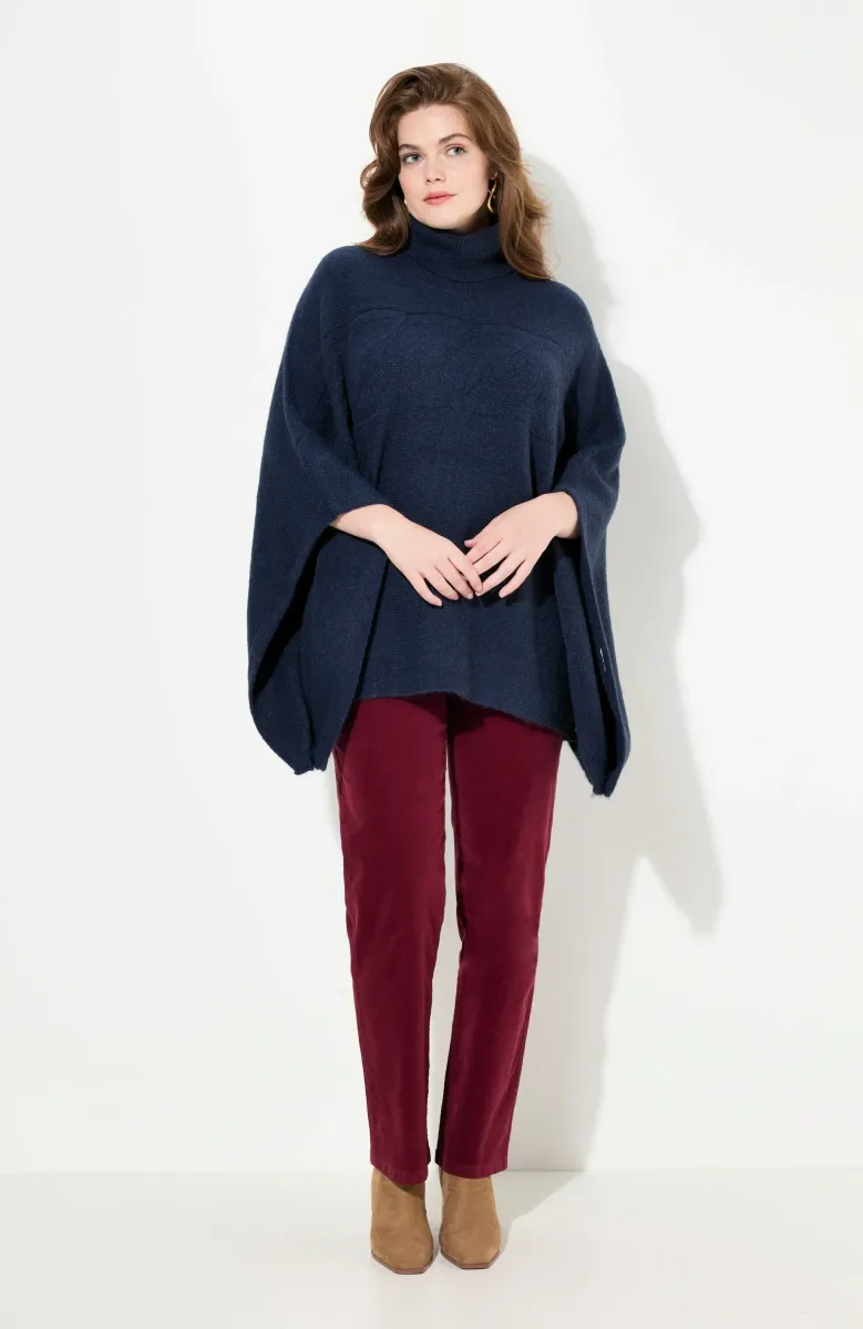 TURTLENECK  - Cape - navy blue