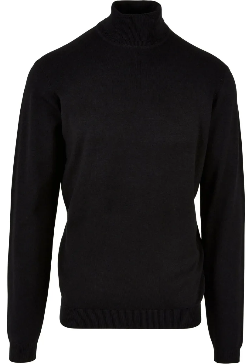 TURTLENECK  - Strickpullover - black