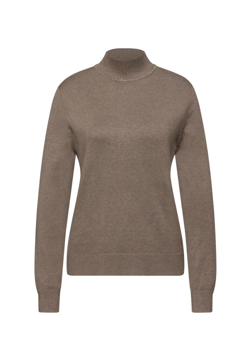 TURTLENECK - Strickpullover - braun