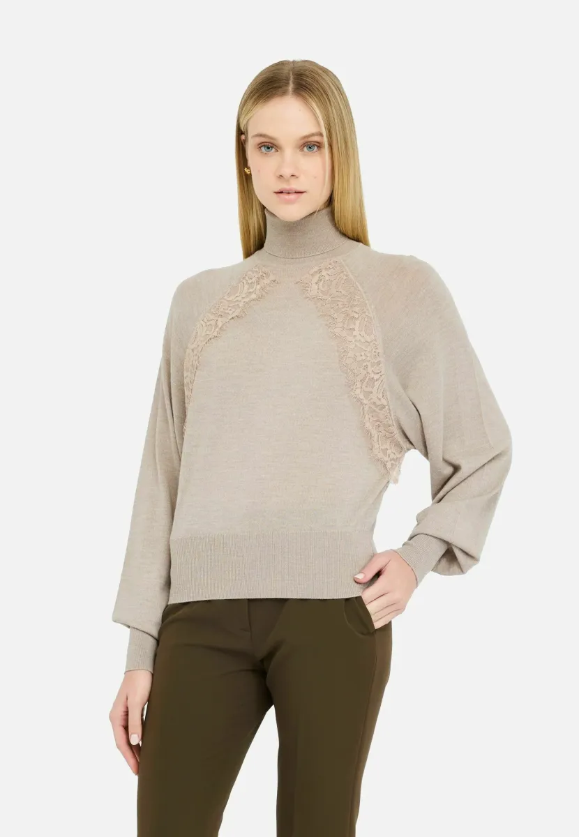 TURTLENECK  - Strickpullover - grey