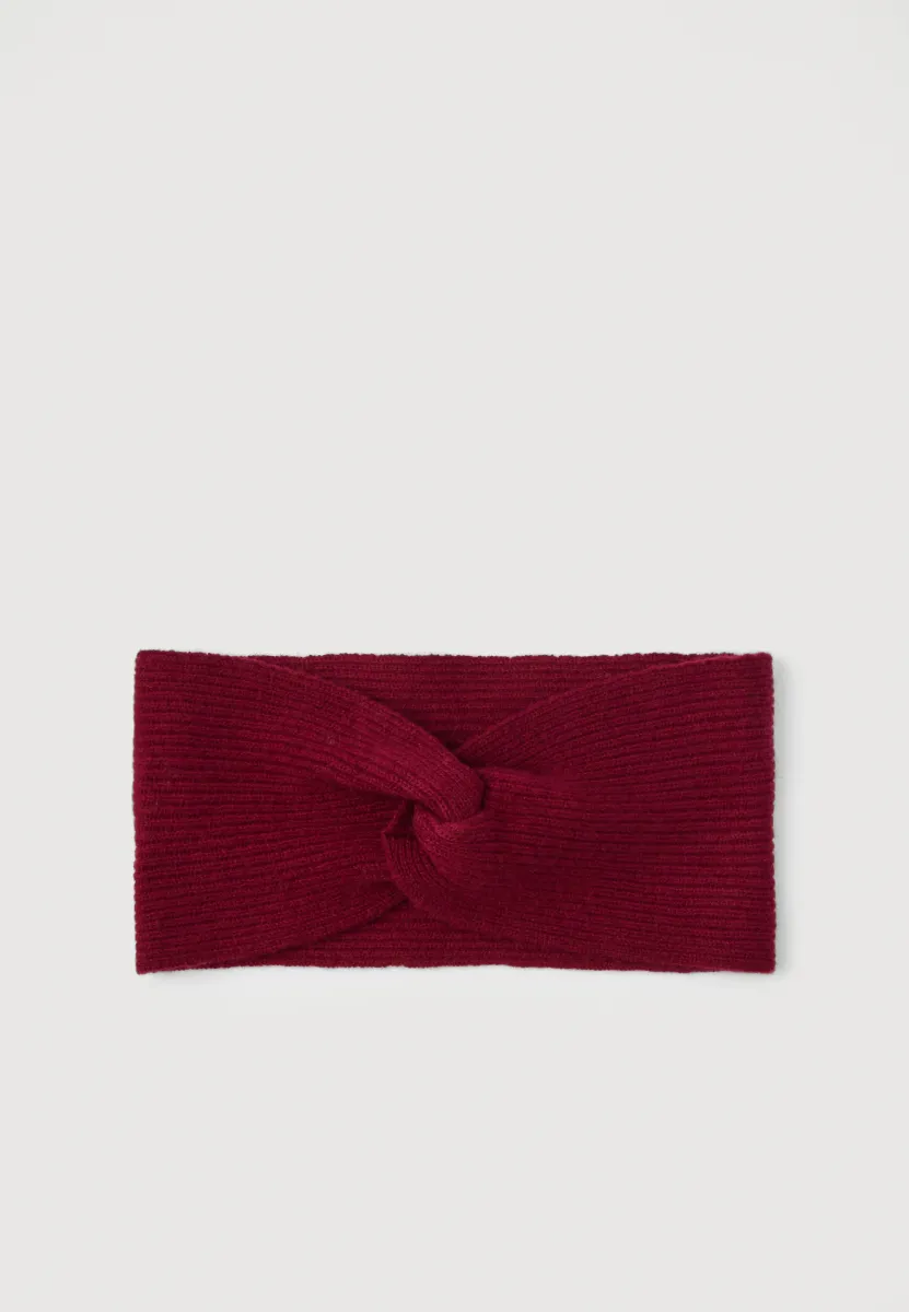 TWIST HEADBAND - Ohrenwärmer - cherry laquer