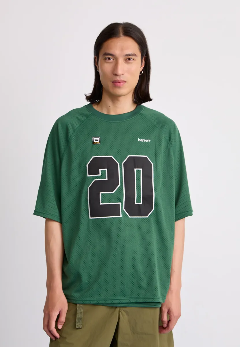 TWO LAYER OVERSIZED - T-Shirt print - olive night