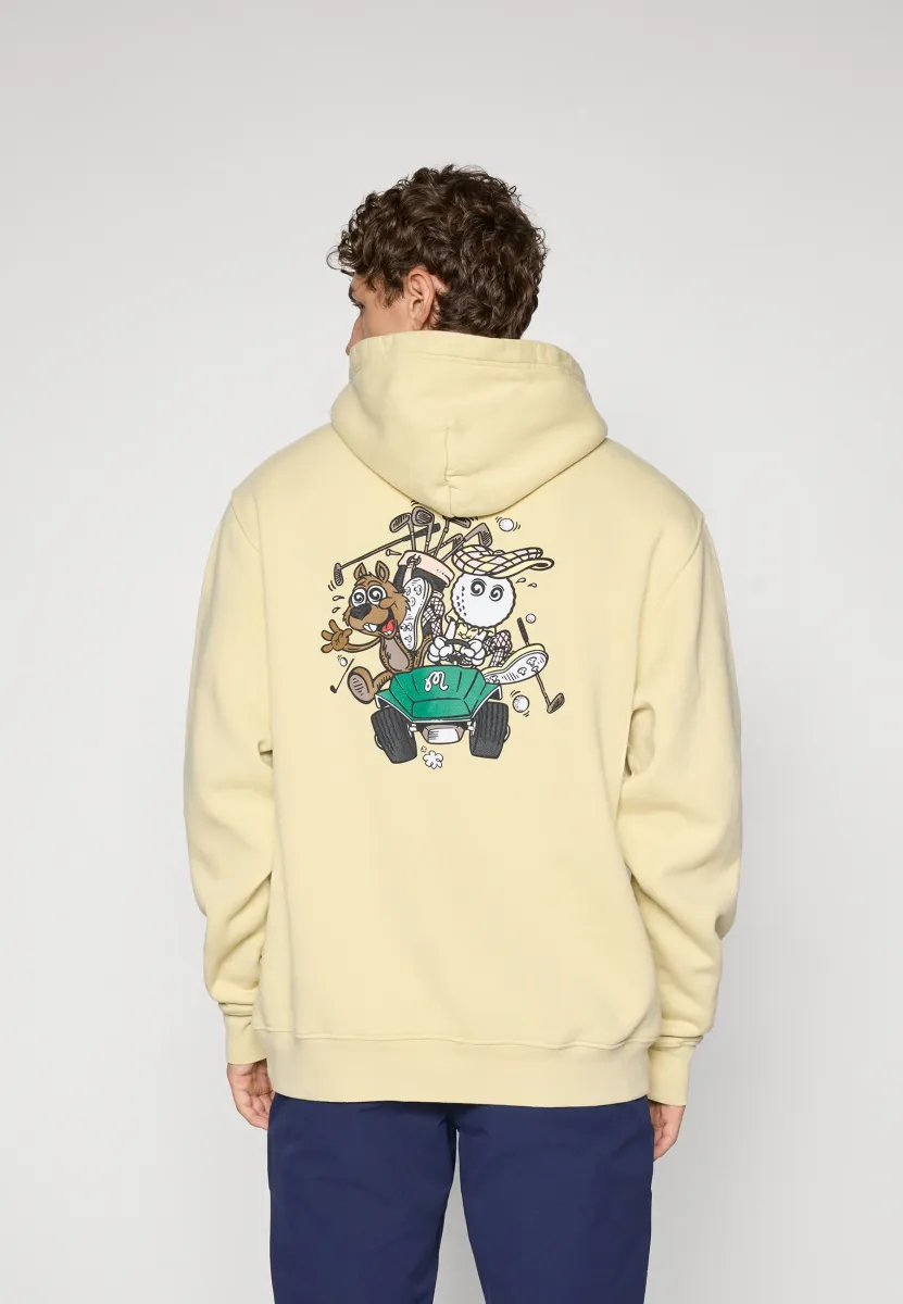 TWO MAN SCRAMBLE HOODIE - Kapuzenpullover - light khaki