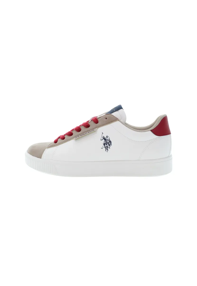TYMES - Sneaker low - white red beige