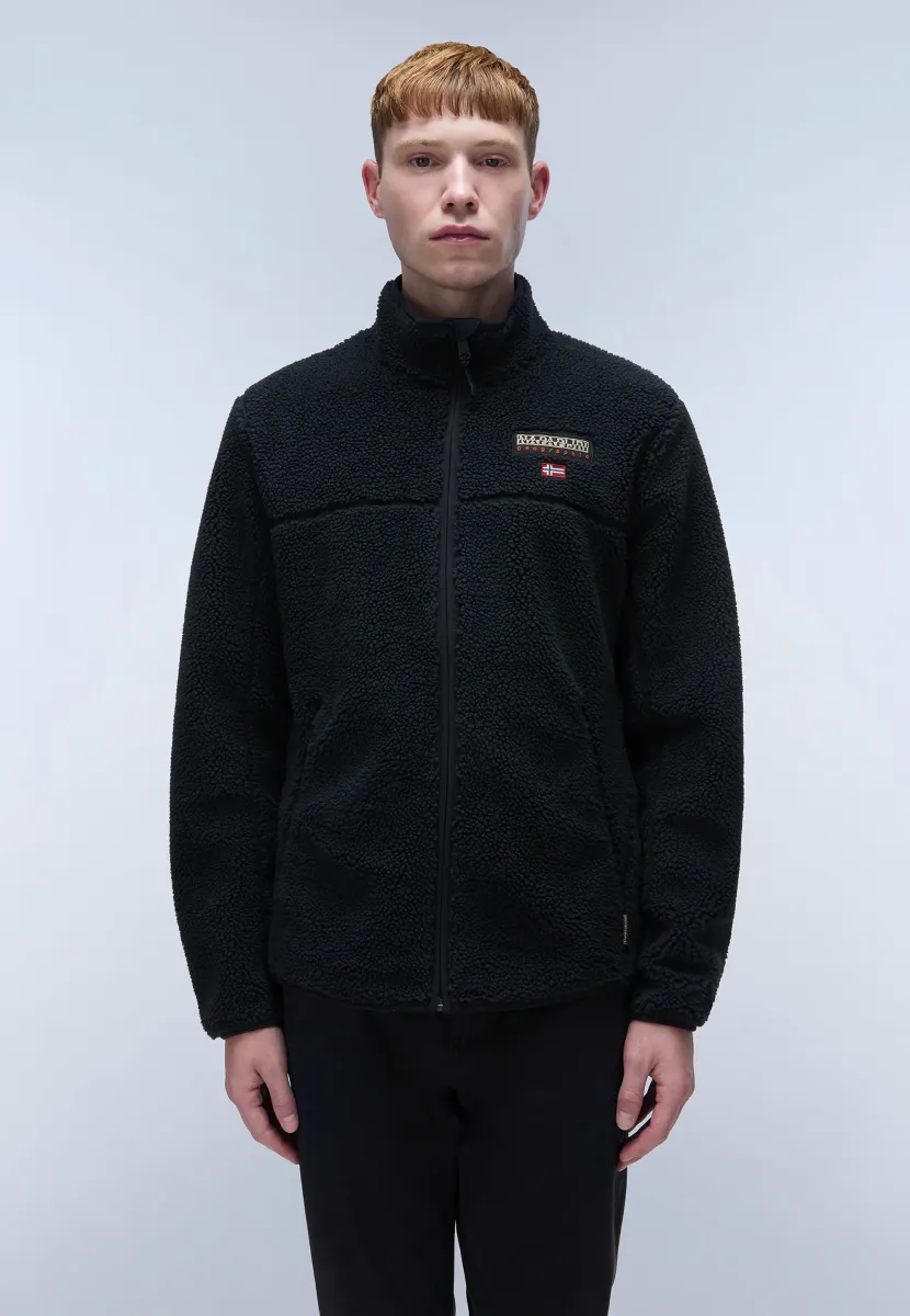 TYNIK - Fleecejacke - black