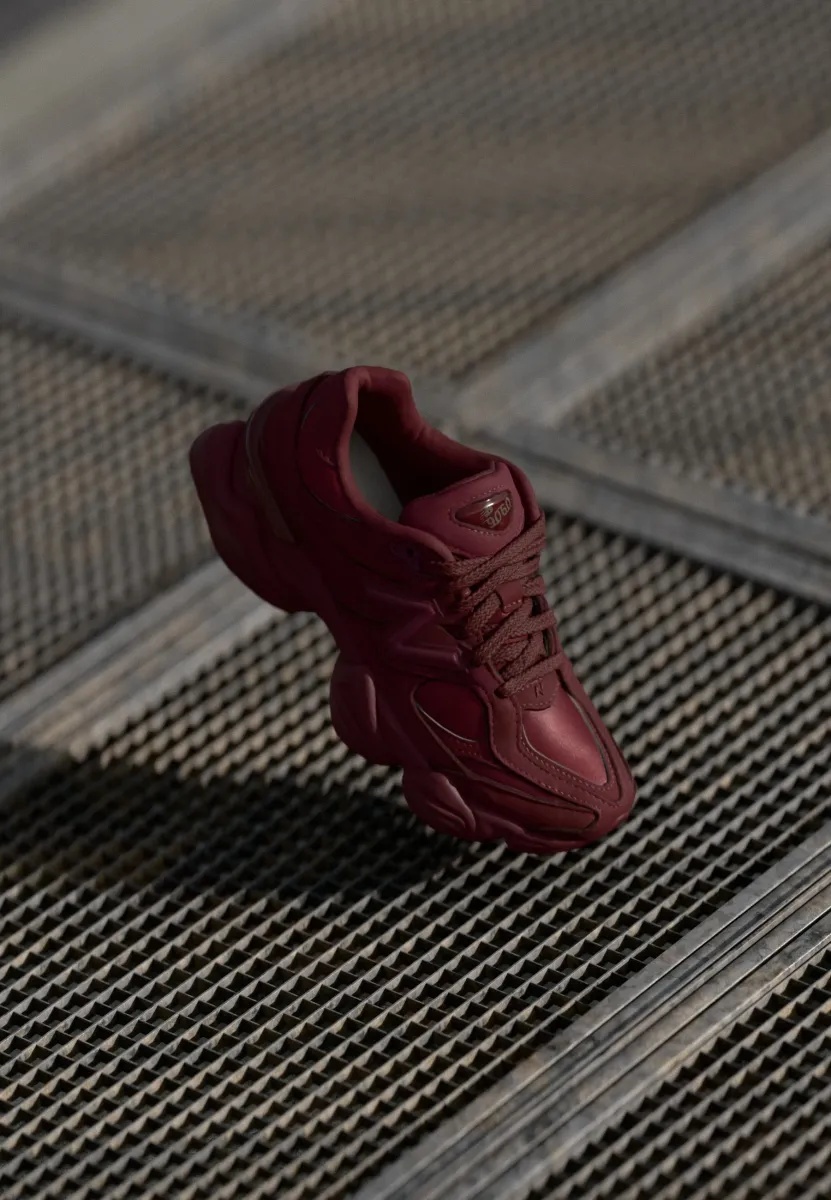 U9060 SATIN - Sneaker low - burgundy