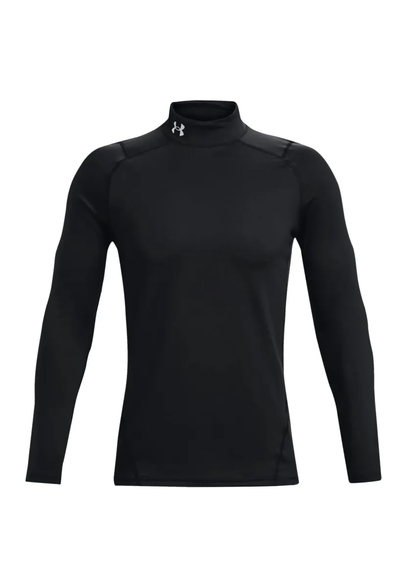 UA CG ARMOUR FITTED MOCK COLD GEAR - Langarmshirt - schwarz