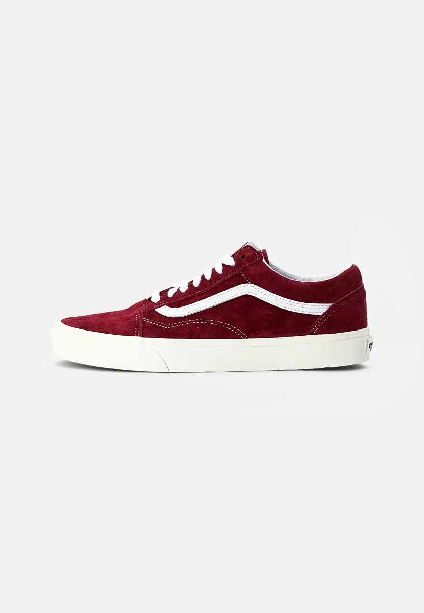 UA OLD SKOOL - Sneaker low - pomegranate/snow white