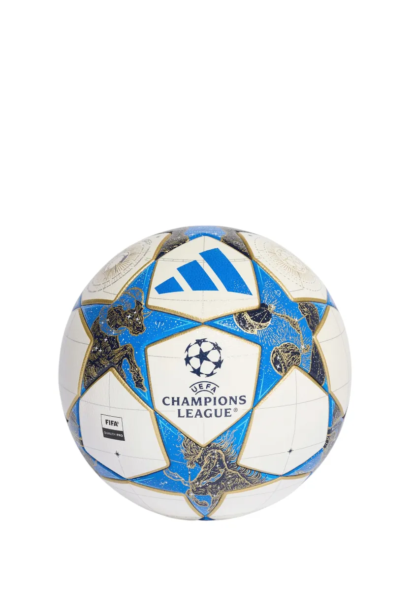 UCL COM - Fußball - white/dark blue/pantone/gold met