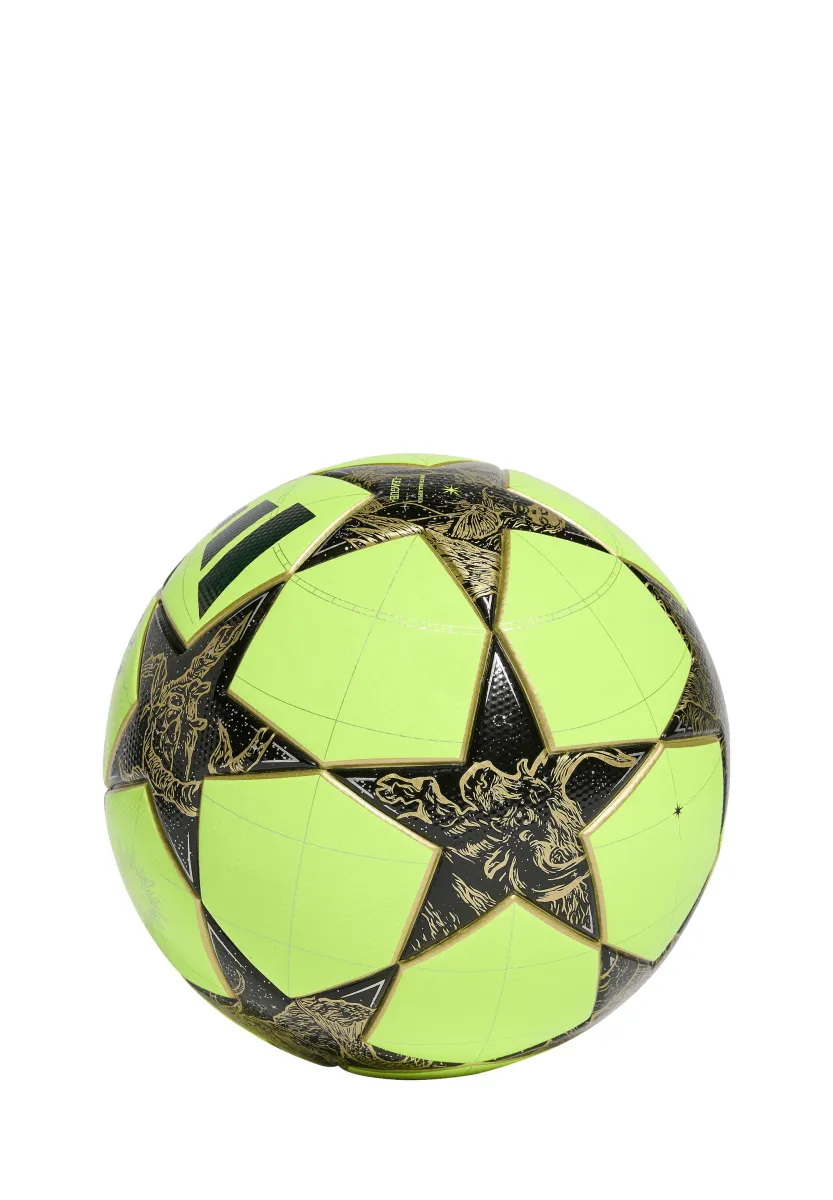 UCL LGE WTR - Fußball - solar yellow/black/gold met./silver met