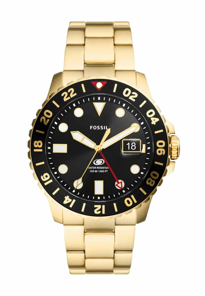 Uhr - gold-coloured