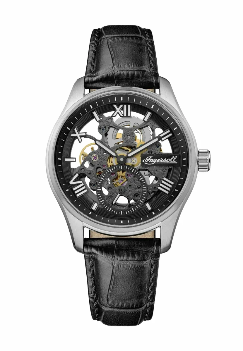 Uhr - schwarz/silber