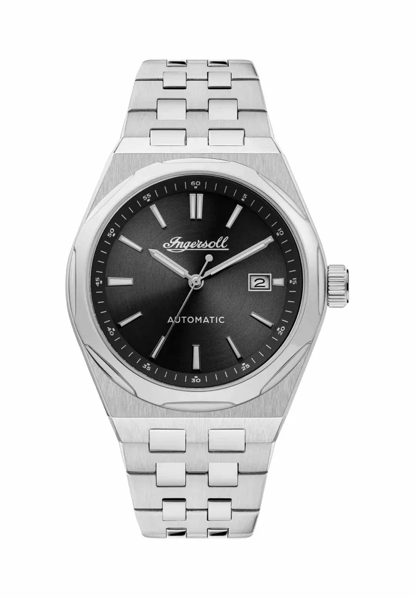 Uhr - silber   schwarz