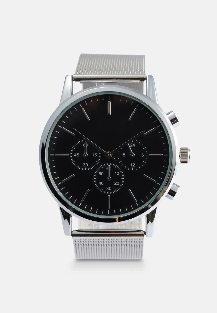 Uhr - silver-coloured
