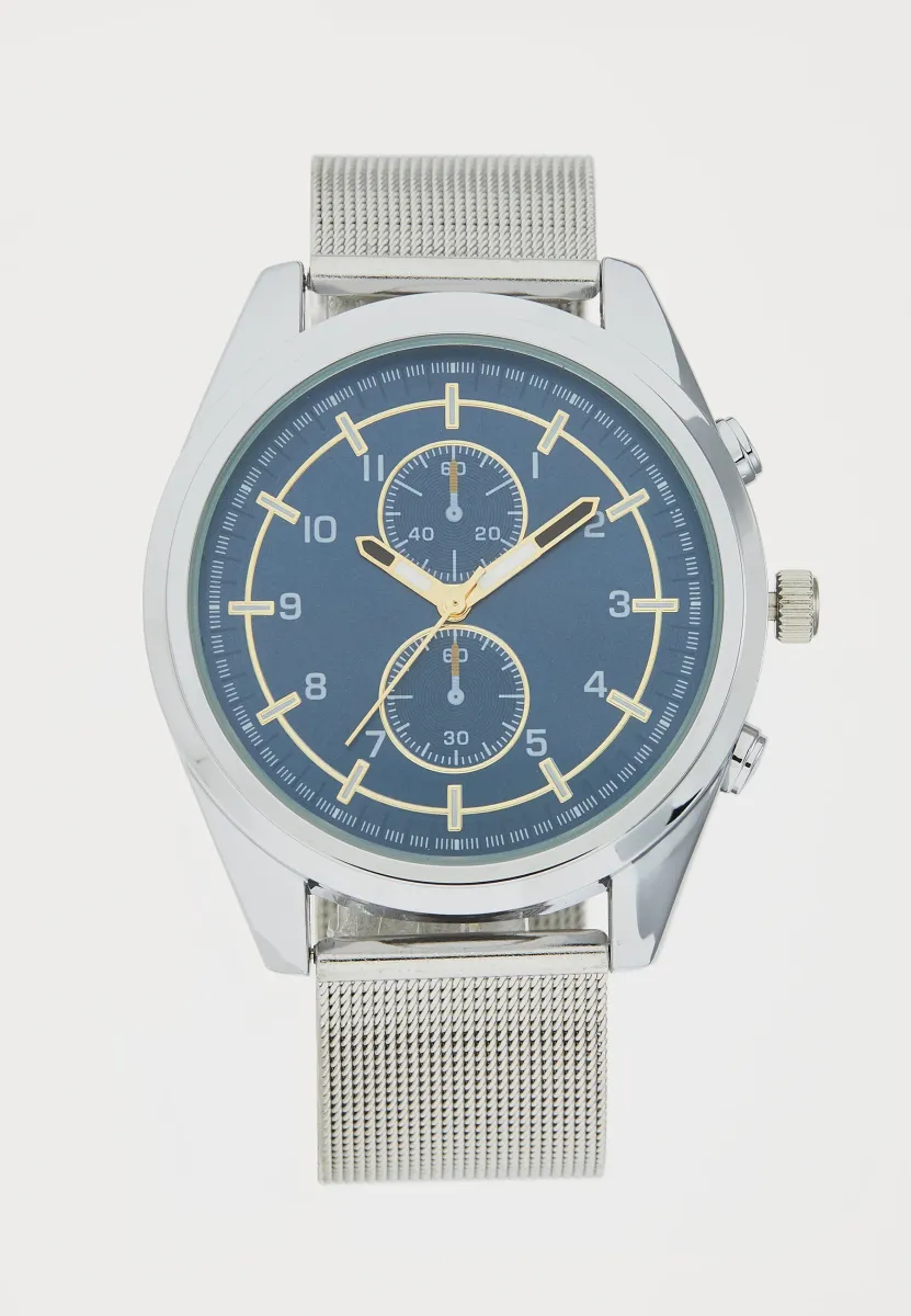 Uhr - silver-coloured