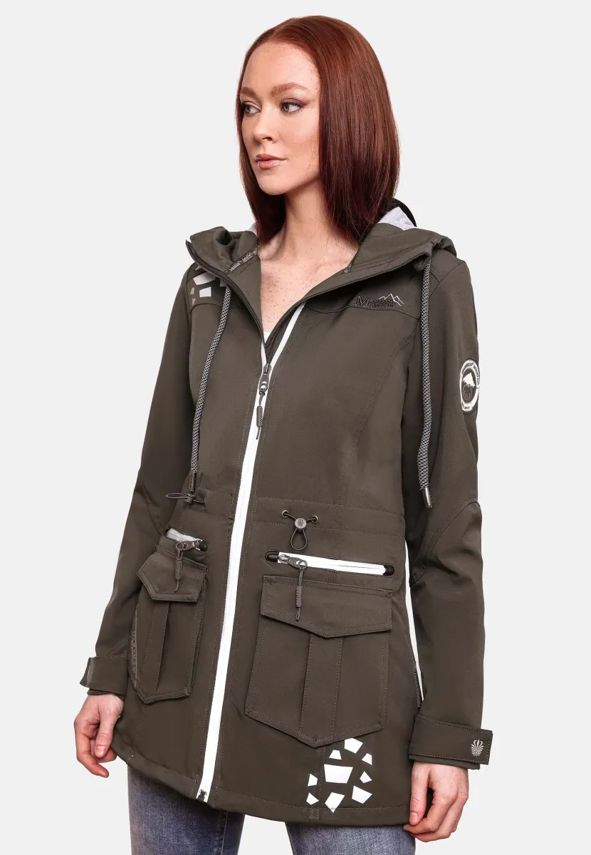 ULISSAA - Regenjacke / wasserabweisende Jacke - dark grey