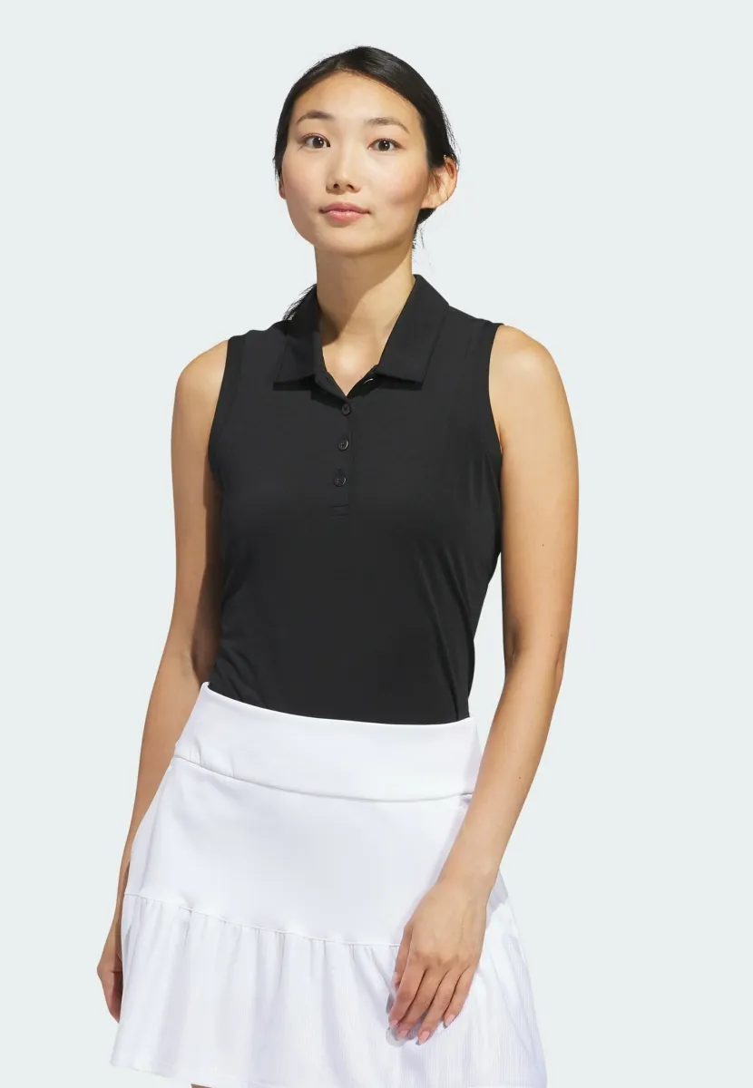 ULTIMATE SOLID SLEEVELESS - Poloshirt - black
