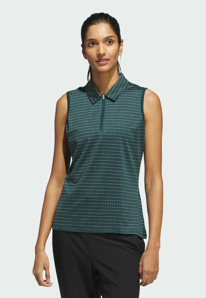 ULTIMATE365 STRIPE  SLEEVELESS  - Poloshirt - aurora ivy