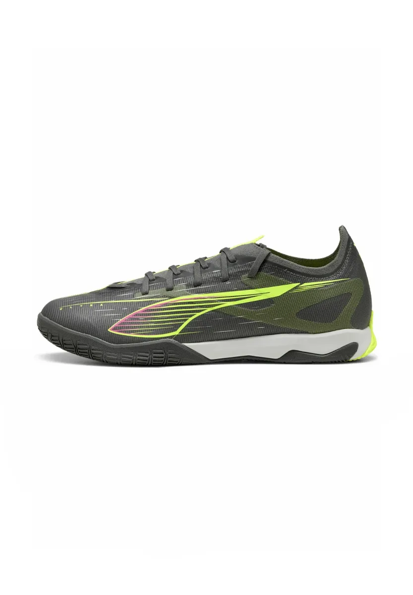 ULTRA 5 MATCH IT - Indoor-Fußballschuhe - matte aged silver yellow alert aged silver