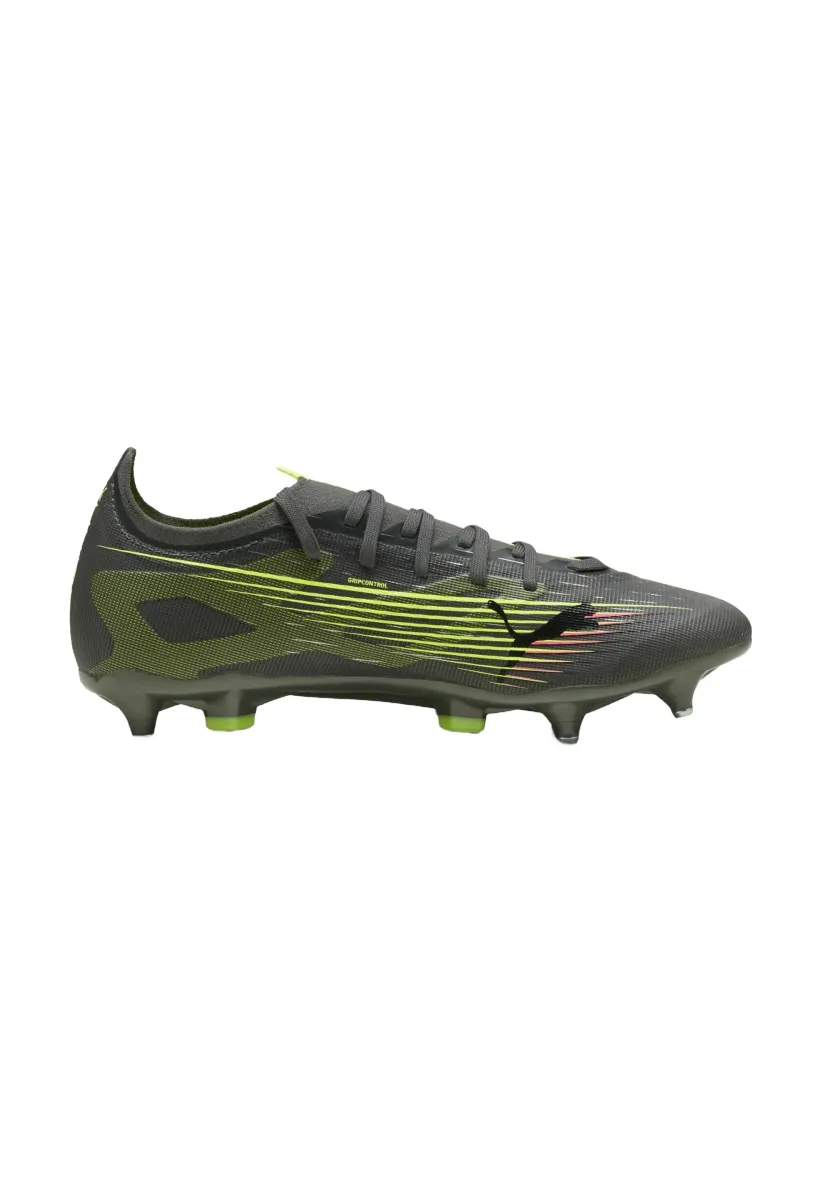 ULTRA 5 MATCH MXSG - Fußballschuhe für festen Untergrund - matte aged silver yellow alert aged silver