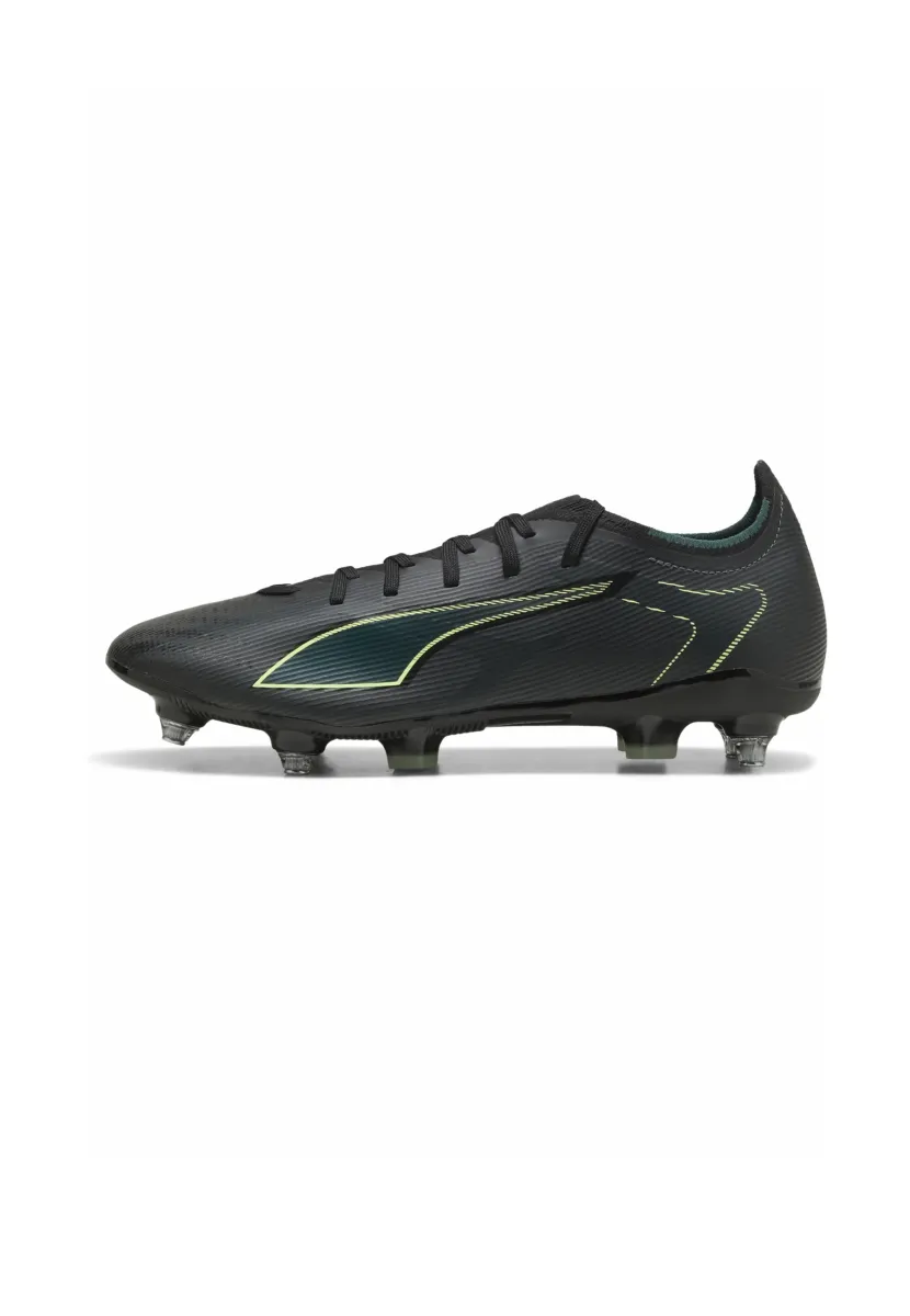ULTRA 6 MATCH MXSG - Fußballschuhe für weichen Untergrund - black fizzy light green terrain
