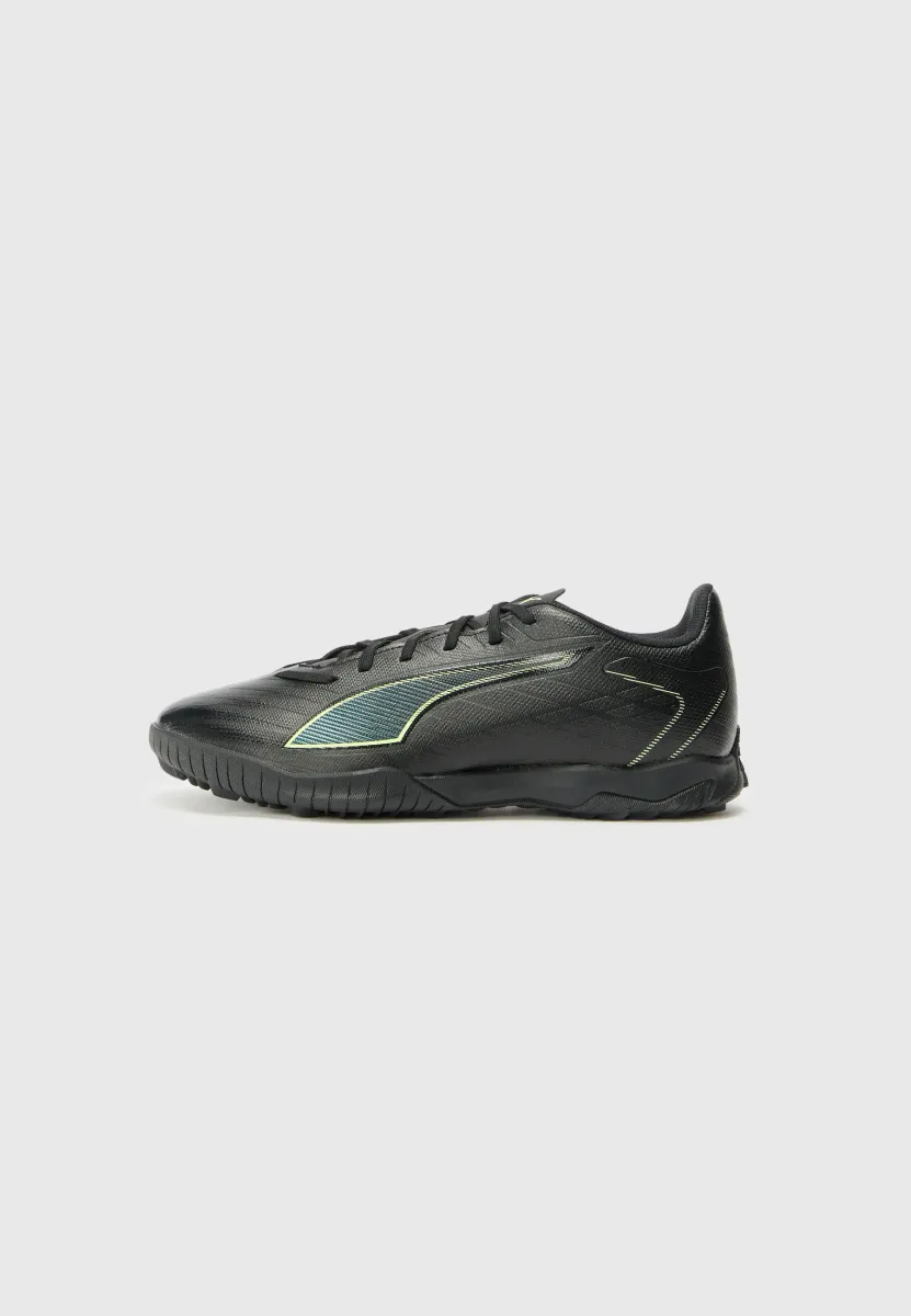 ULTRA 6 PLAY - Rasen-Fußballschuhe - black/fizzy light/green terrain
