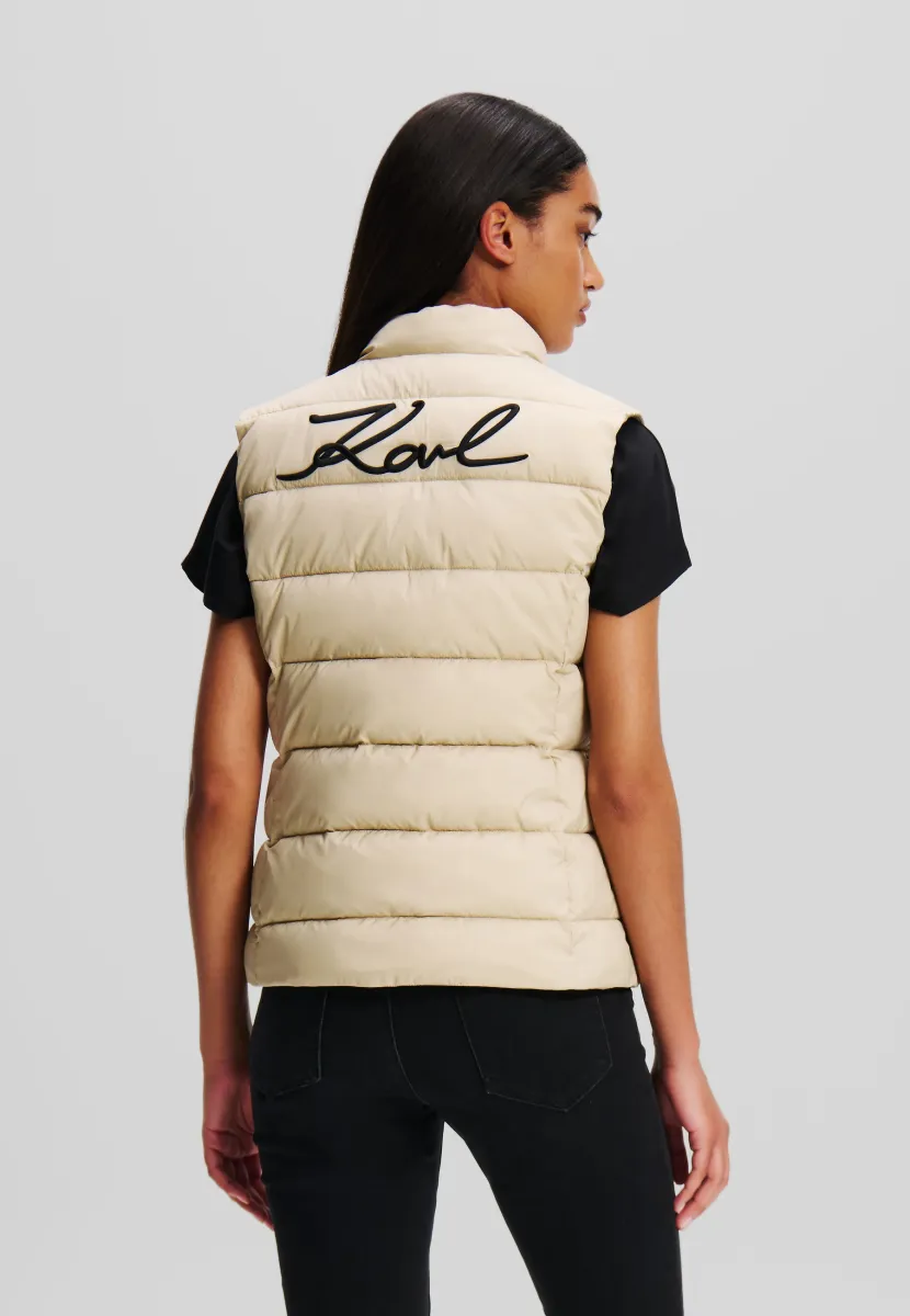 ULTRA LIGHTWEIGHT PUFFER - Weste - light beige