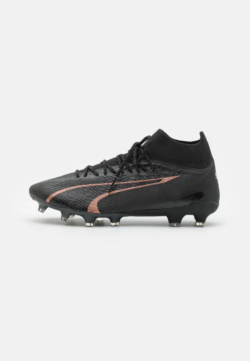 ULTRA PRO FG/AG - Fußballschuhe Kunstrasen - black/copper rose