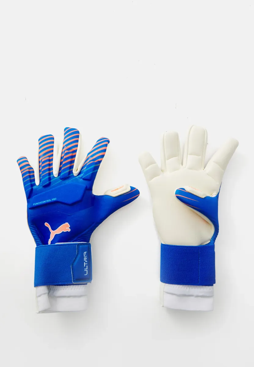 ULTRA ULTIMATE HYBRID UNISEX - Torwarthandschuh - ultra blue/glowing red
